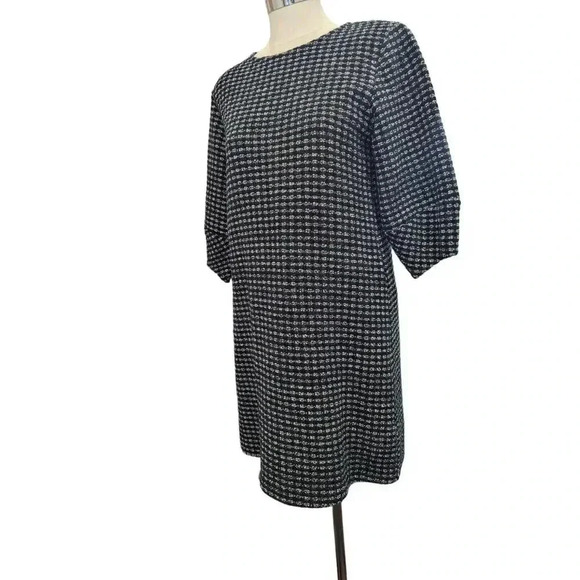 Dagg and Stacey Womens Olsen Dress Jacquard Knit Dark Green Size Small - Picture 4 of 8